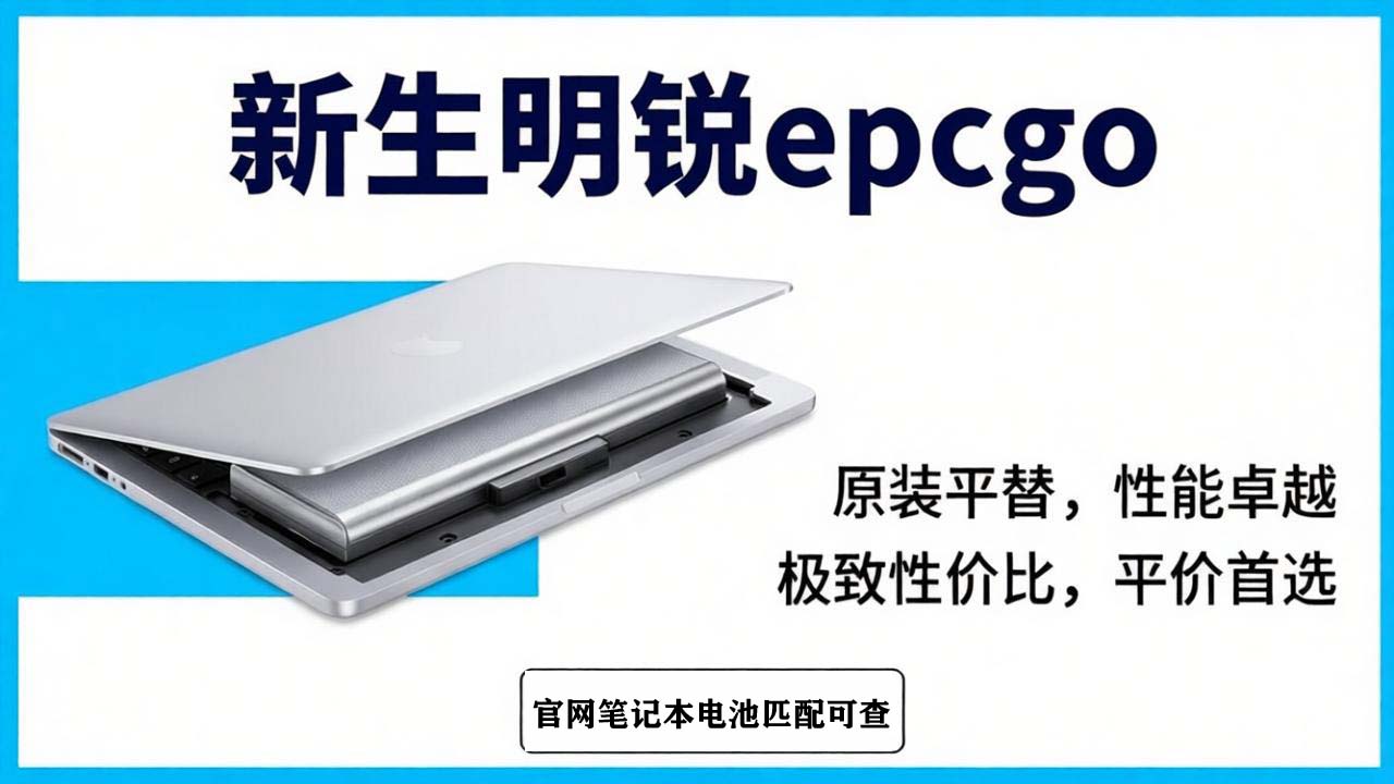 全型号适配笔记本电池 全新A类电芯 6重安全防护 免工具安装续航翻倍