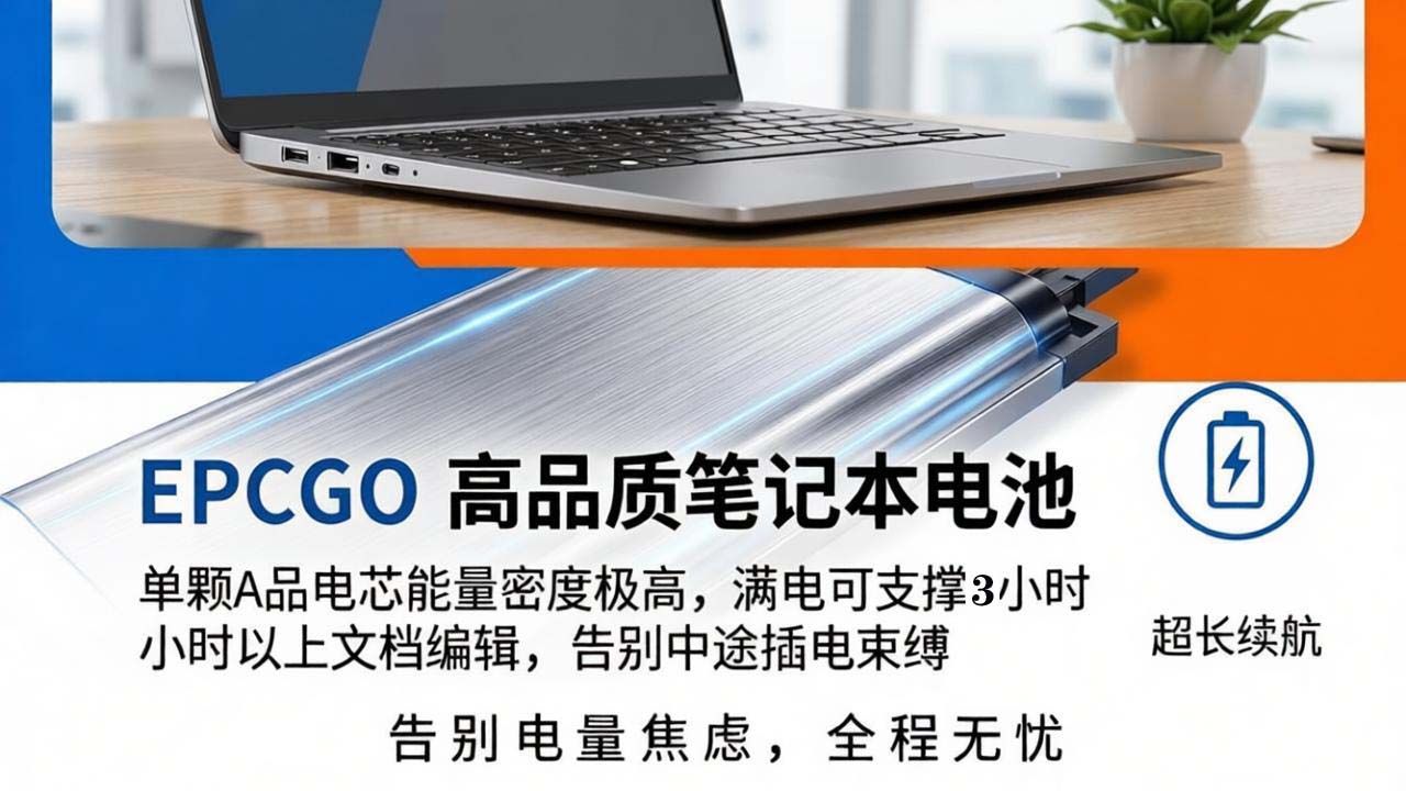 外贸新机遇：新生明锐EPCGO笔记本电池OEM工厂定制出口之路