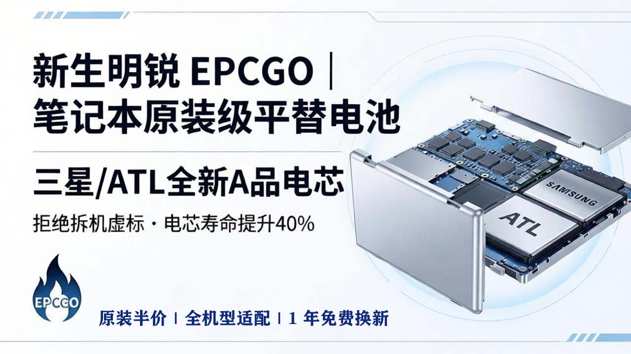 探索 Epcgo笔记本电池：第三方笔记本电池定制的新选择