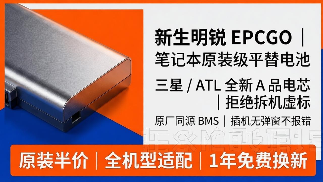 新生明锐第三方笔记本电池：工厂定制的优质之选